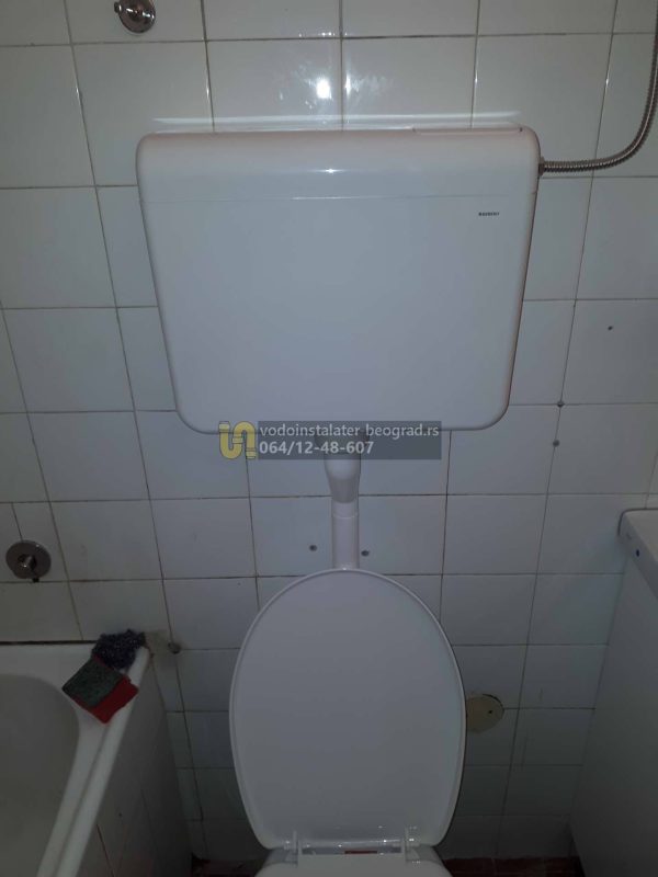 Zamena wc šolje i vodokotlića